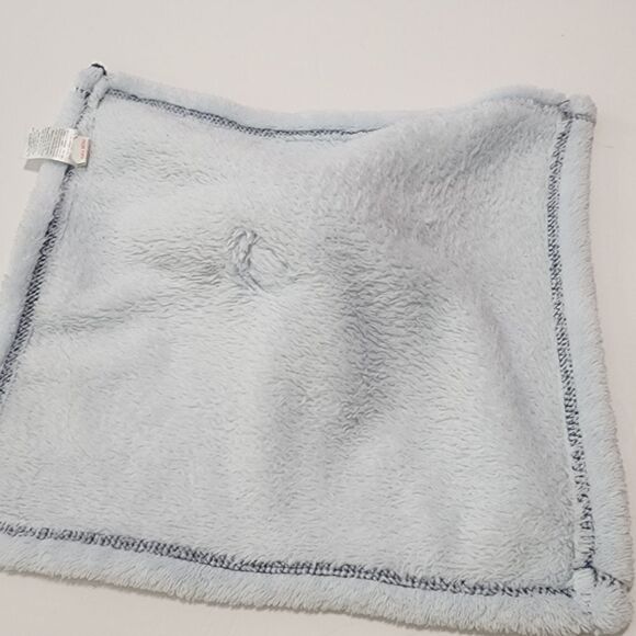 Sandy & Simon 14" Baby Lovey Zebra Blanket Blue Animal Stuffed Toy - Picture 3 of 4